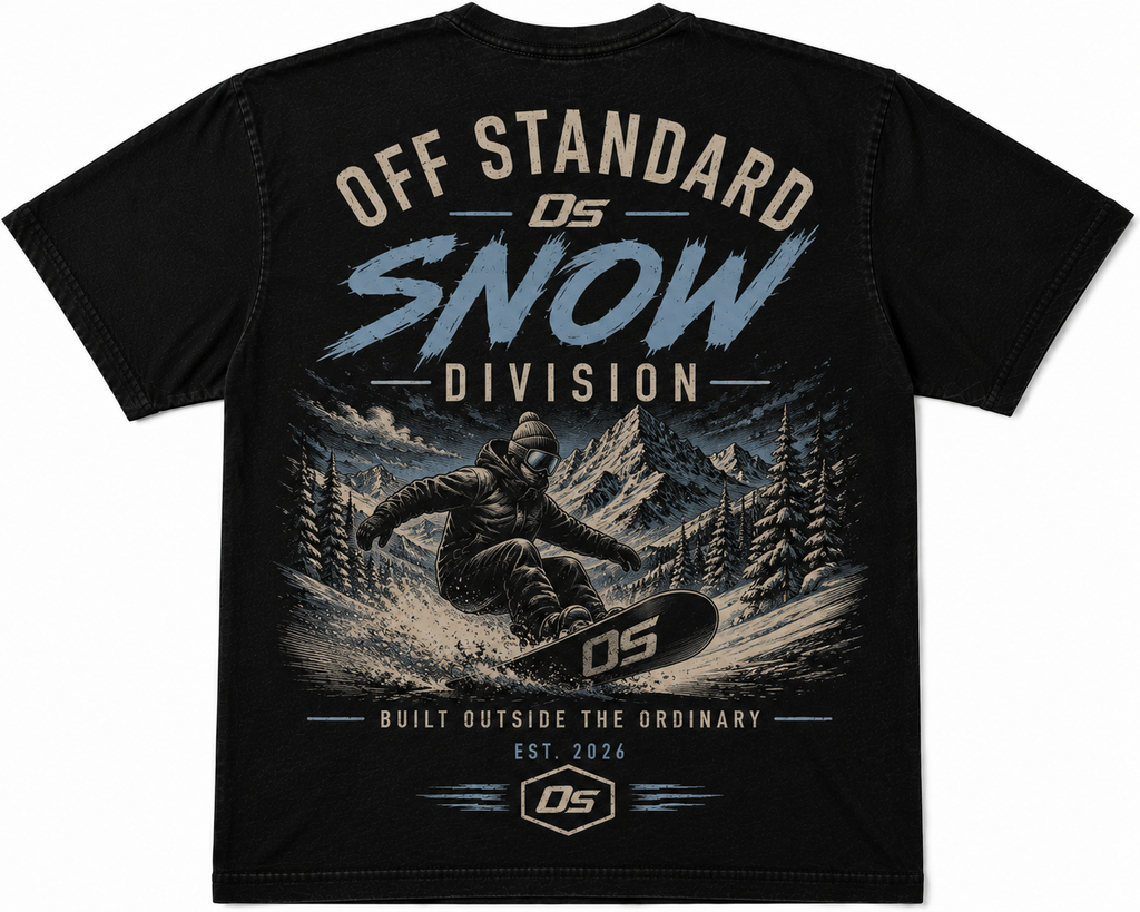Snowboard Tee - Snow Division