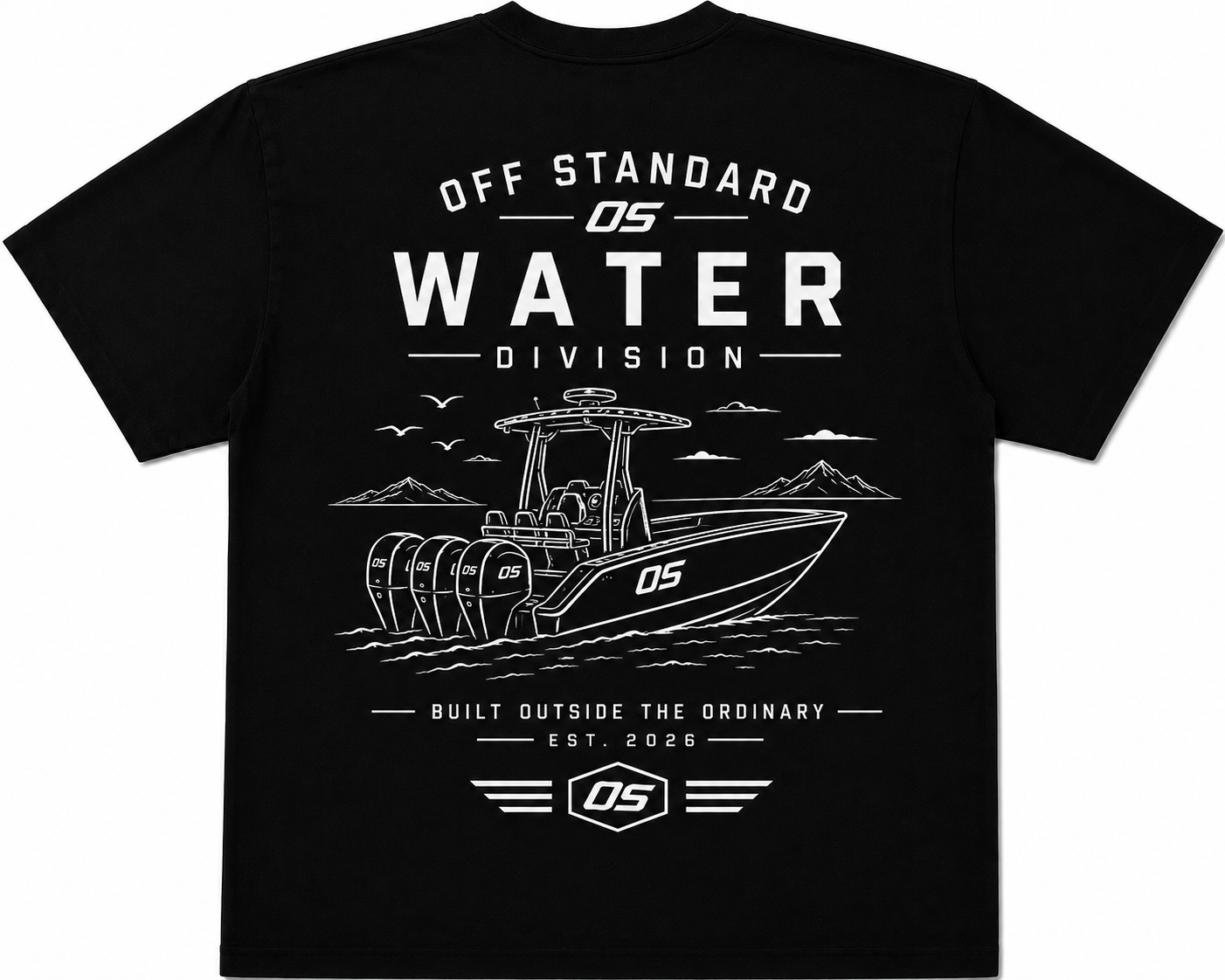 Center Console Tee - Water Division